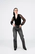 Боди 033 черный горох LegendStyle