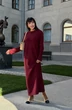 Платье D-061 бордовый LegendStyle