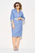 Платье 1416Н голубой Liliana-style