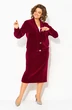 Костюм с юбкой 1487 винный Liliana-style фото 3