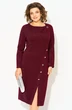 Платье 1501 бордо Liliana-style фото 4