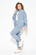 Костюм брючный 1503 голубой Liliana-style
