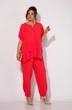 Костюм брючный 1525 коралл Liliana-style фото 4