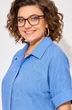 Костюм с юбкой 1551 василек Liliana-style фото 3