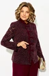 Костюм брючный 1553 вишня Liliana-style фото 4