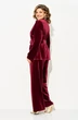 Костюм брючный 1582 рубин Liliana-style фото 2