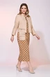 Костюм с платьем 920N карамель Liliana-style
