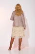 Костюм с платьем 988N-922L капучино + светлый Liliana-style