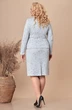 Костюм с юбкой 797 серый+березка Linia-L