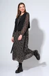 Костюм с платьем 813 черный + горох Liona