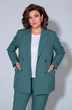 Костюм брючный 858 изумруд Liona фото 4