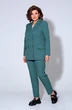 Костюм брючный 858 изумруд Liona