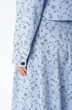 Костюм с юбкой 950 голубой Liona