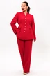 Костюм брючный 954 красный Liona фото 5