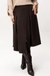 Юбка 960 горький шоколад Liona фото 3