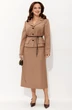 Костюм с юбкой 962 карамель Liona