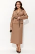 Костюм с юбкой 962 карамель Liona фото 4