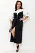 Платье 970 черный+белый Liona фото 5
