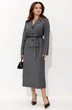 Костюм с юбкой 962 серый меланж Liona фото 5