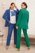 Костюм брючный 4755 зеленый Lissana фото 2