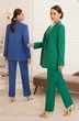 Костюм брючный 4755 зеленый Lissana фото 3
