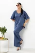 Костюм брючный 4903 синий лед Lissana