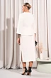 Костюм с юбкой 5033 молочный Lissana фото 2