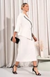 Костюм с юбкой 5033 молочный Lissana фото 4