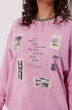 Джемпер 2246 розовый MG Wear
