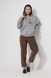 Брюки 4123 коричневый MG Wear