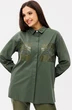 Костюм брючный 3100 хаки Ma cherie