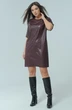 Платье 4039 бордовый Ma cherie