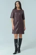 Платье 4039 бордовый Ma cherie