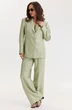 Костюм брючный 2659 салатовый Магия Моды фото 3