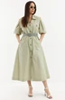 Платье 2710 зеленый Магия Моды