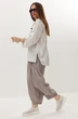 Костюм брючный 2716 серый Магия Моды фото 4