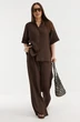 Костюм брючный 2718 шоколад Магия Моды фото 3