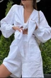 Костюм с шортами 0410 белый Melisa