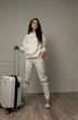 Спортивный костюм 1110 экрю Melisa