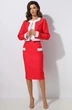 Костюм с юбкой 1401 Mia-Moda