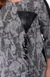 *Костюм брючный 902 серый MichelStyle