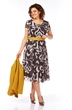 Костюм с платьем 1260 горчица Milora