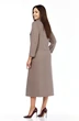 Костюм с юбкой 1382 какао Milora фото 2