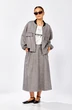 Костюм с юбкой 1384 серый Milora фото 5