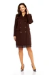 Платье 1413 шоколад Milora