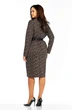 Костюм с юбкой 968-1 коричневый Milora фото 2