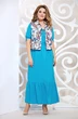 Костюм с платьем 3840 Mira Fashion