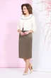 Костюм с платьем 4924 Mira Fashion