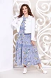 Костюм с платьем 4936-2 Mira Fashion