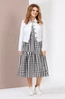 Костюм с платьем 4999 Mira Fashion